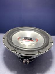 新竹湖口阿皓汽車音響：售 全新正美國製 MTX 10吋重低音 正公司貨 資生代理。  最大瓦數300（真實的不是國產或是