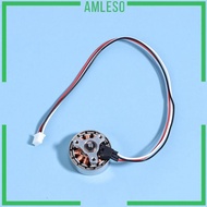 [Amleso] RC Brushless Motor Metal Accessory Durable Lightweight Electric Motor for 4 Axes RC Airplan