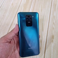 Handphone xiaomi redmi note 9 4/64gb second seken bekas hp android murah - HP AJA