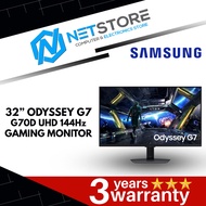 SAMSUNG 32" ODYSSEY G7 G70D UHD 144Hz GAMING MONITOR - LS32DG702EEXXS