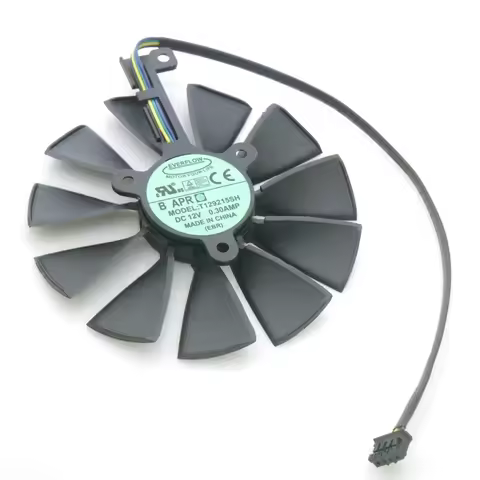 T129215SH T129215SU 12V 88mm Video Card Cooling Fan For ASUS DUAL-RTX 2070 2080 O8G-EVO Graphics Car