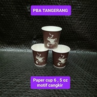 top sale paper hot cup 6.5oz cup kopi gelas jasuke per pack 50 pcs