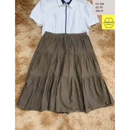 [SHOP PHOTO]CV2362 Japanese long skirt, beautiful quality, wide form, youthful shape, 2hand TIEM2021