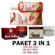 SEPAKET BIKIN MULUS WAJAH-GECELI PAKET KINCLONG murah cream geceli satu paket / cream geceli satu pa