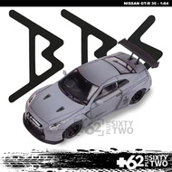 BBS Nissan Skyline GTR R35 1: Nissan GT-R R35 Diecast JDM Japan sport car Mini Scale Car miniature c