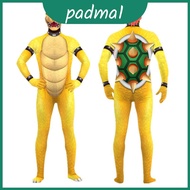 Yoshi Alluring Mario Bowser Cosplay Costume Jumpsuit With Stylish Design All Occasions For