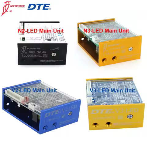 Original Woodpecker DTE Dental Ultrasonic Piezo Scaler UDS N2 N3 V2 V3 LED Main Unit For Tooth Clean
