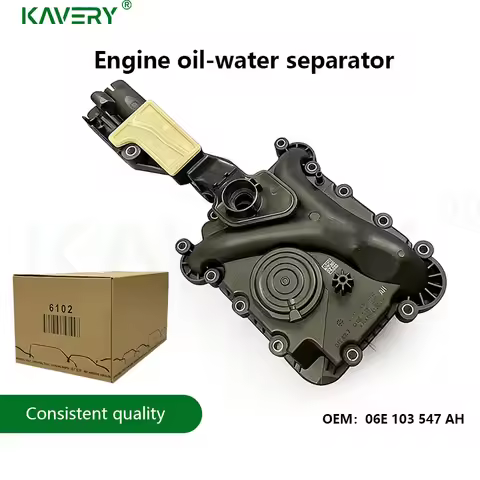 For 1pc OEM Engine Crankcase Vent Valve Oil Separator 06E103547AB 06E103547AH A4 B8 A6 C7 A8 D4 Q5 Q