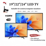 19inch/22inch/24inch LED HD TV ideal for seniors' bedrooms as computer monitors or surveillance came