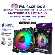 Quạt Fan Case 12CM Cooler master MF 120 Halo A-RGB - Quạt Fan Case 120 MasterFan MF120 Halo Dual Rin