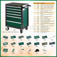 SATA D95126MP-8 301 PC 6 DRAWER MASTER TOOLS TROLLEY SET