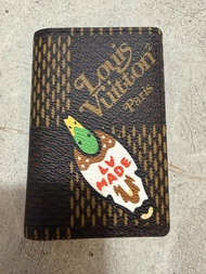 Louis Vuitton x NIGO Damier Giant Duck Card Holder Pocket Organizer LV Made Human Made