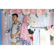 Dekorasi Lamaran / Dekorasi Akad Nikah / Backdrop Lamaran / Dekorasi