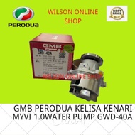 GMB Thailand Perodua Myvi Viva 1.0 Kenari Kelisa Water Pump GWD-40