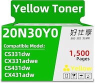 CS331 CS431 Toner Cartridge Replacement 20N30K0 20N30C0 20N30M0 20N30Y0 Compatible for Lexmark CS331