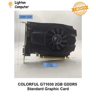 【USED】 COLORFUL GT1030 2GB GDDR5 Graphic Card | Standard | No Need 6 Pin | SFF | Graphics Card | GT 