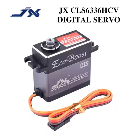 JX CLS6336HV 35KG 7.4V High Voltage Large Torque Metal Gear Digital Coreless Servo for 1/8 RC Car & 