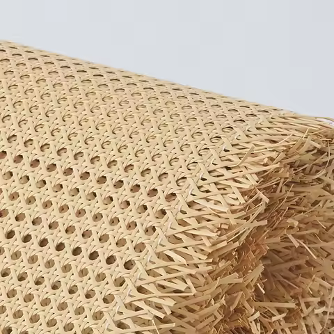0.35m - 0.6m Wide Rattan Material Handmade DIY Decoration Pe Six Octagonal Eye Imitation Natural Cei