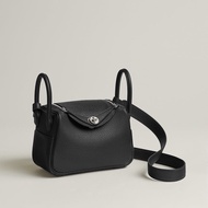 Mini Lindy II 黑銀 noir stamp G 包驗 2026年單