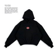 Dust la Stella Black Hoodie Leather Logo