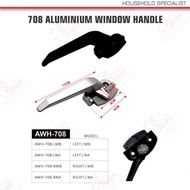 708 ALUMINIUM WINDOW HANDLE AWH708LMB AWH708LNA AWH708RMB AWH708RNA