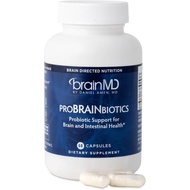 BrainMD ProBRAINbiotics 3 Billion CFU, 60 Capsules, Gluten Free