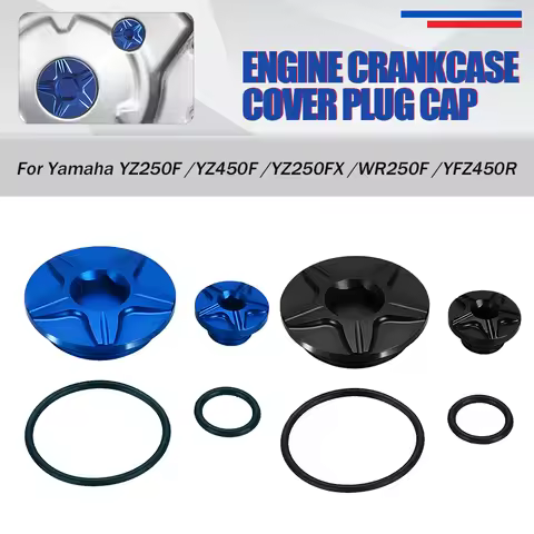 Crankcase Engine Timing Plug Cover For Yamaha YZ250F YZ450F WR250F WR450F WR/YZ 250F 450F 2010-2024 