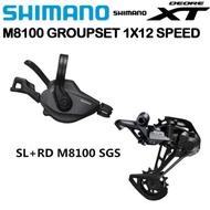 Shimano Deore XT M8100 Shifter Lever SGS Rear Derailleur 1x12 Speed MTB Groupset