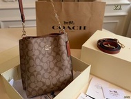 新款 COACH 蔻馳 Mollie 水桶包 hkpowerbuy. 手袋 斜孭袋 銀包 禮物 情人節 七夕