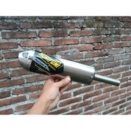 Racing exhaust for motorcycle 2 stroke type NORIFUMI TS125 DT100