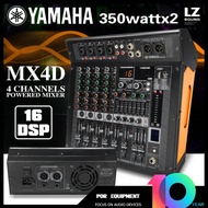 TERBARU YAMAHA Mx4d Mixer Audio 4 Channel Power Mixer Amplifier 350wat