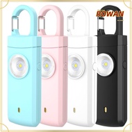 ROWANSG Emergency LED Torch Keyring, 130dB Portable Personal Alarm Safety Keychain, Panic Security K