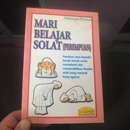 17) Buku Ilmiah : Mari Belajar Solat (perempuan)