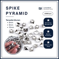 (±5,000 PCS) PYRAMID SPIKE PUNK PYRAMID SPIKE/ PYRAMID SPIKE BELT/ PYRAMID SPIKE JACKET/ SILVER SPIK
