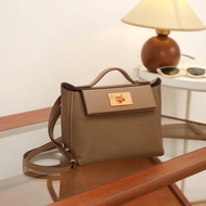 Original Leather Sling Bag size 21cm Z2424# No Brand