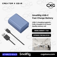 SmallRig Sony FZ100 USB-C Rechargable Camera Battery For Sony Canon Fujifilm Camera Monitor