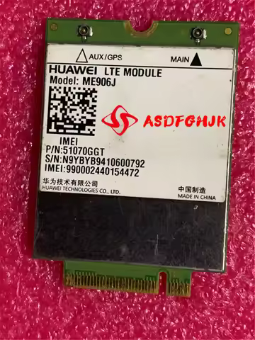 Original For HUAWEI WWAN ME906J M.2 NGFF w/GPS LTE/HPSA+ Mobile Broadband 4G Module 820019 for HP LT