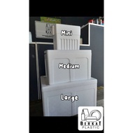 Foam Box | Polystyrene Box | Ice Box | White Box | Insulation Box | Storage Box | Tong Gabus Putih