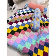 手工制作百家被 F1| Homemade Patchwork Single Blanket | Newborn Baby Blanket | 160x180cm X 1 PIECE