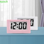 EPOCH Mini Triangle Clock, Mute Simple LED Digital Clock, Creative Time Display Cute Desk Electronic