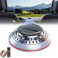 Solar Car Diffuser Kit Long Lasting Fragrant Car Air Fresheners, Essential Oil Diffuser with Cologne for Family Vehicle KTOP LMD