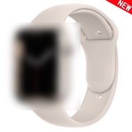 สายซิลิโคนสำหรับสายคาด Apple Watch อัลตร้า2 49มม. ซีรีส์9 45มม. 41มม. 44มม. 40มม. สายนาฬิกายางสำหรับ IWatch อัลตร้า2 8 7 6 5 4 3 2 1อุปกรณ์เสริม