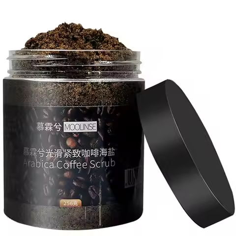 Super 256g Body Arabica Coffee Scrub Brightening Smooth Exfoliating For Anti Cellulite Moisturizing 
