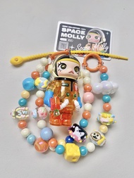 Molly Space B3 Jelly Bubble พวงกุญแจของขวัญเทศกาลของขวัญแท้ 100% กระเป๋า Charm Key Holder ทันสมัย อุ