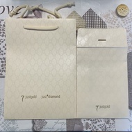 [全新 ] 鎮金店 justgold 紙袋