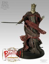 （現貨供應）SIDESHOW BenToy 魔戒The King of the Dead死神之王全身雕像SC-9343