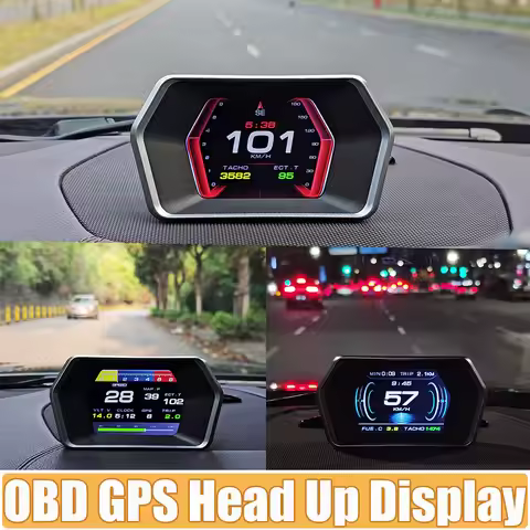OBD2 GPS On-board Computer Windshield Projector Car Electronics Digital Head Up Display OBD+GPS Smar