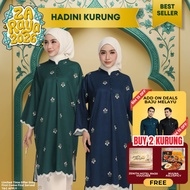 ZOE ARISAH Handini Hanvika Kurung 2026 Baju Moden Loose Labuh Emyra Lace Muslimah Kebarung Rosalia O