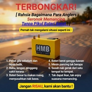 HMB Battery Mesin Elektrik 20ah12v/14v @ 60ah12/14v
