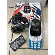 3310 2G Feature Phone Dual Sim 2.4 Inch Colour Screen BT 1500MAh 64MB 8MP Camera